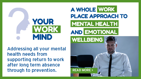 A whole workplace approach to mental health and emotional welllbeing